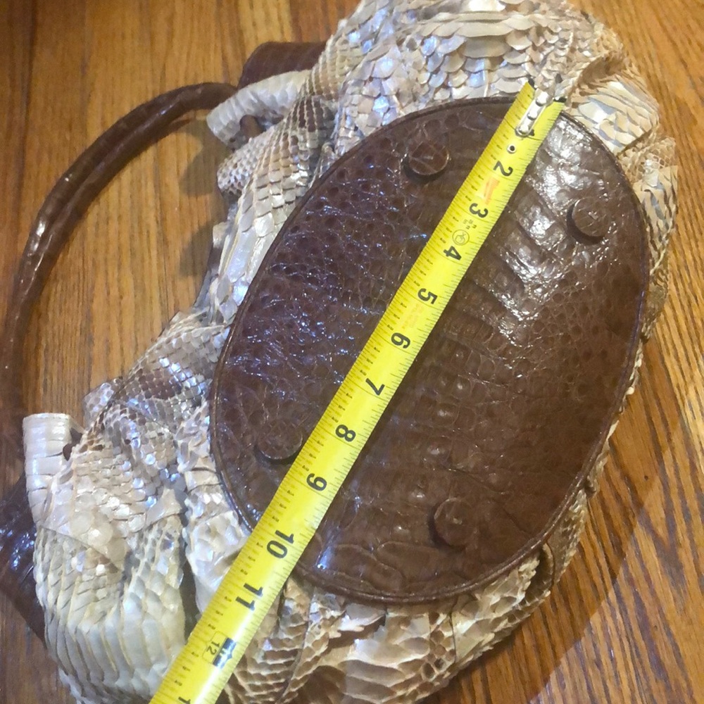 Nancy Gonzalez Python/Crocodile Bag - image 8